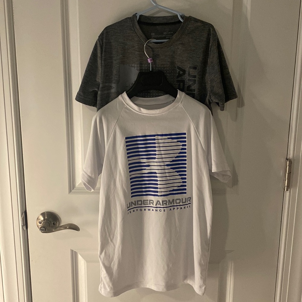 2 Under Armor T-Shirts